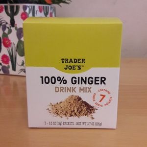 TRADER JOE'S  100% Ginger Drink Mix.